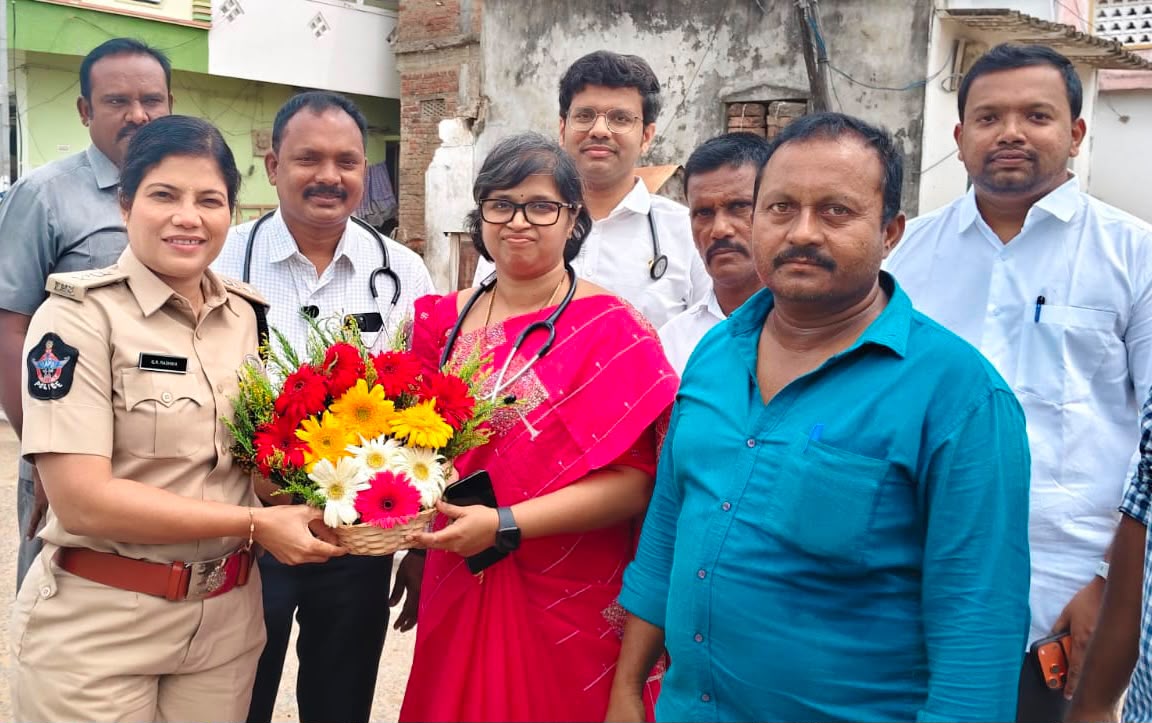 Mega free health camp at Alluru, Ongole — photo 5