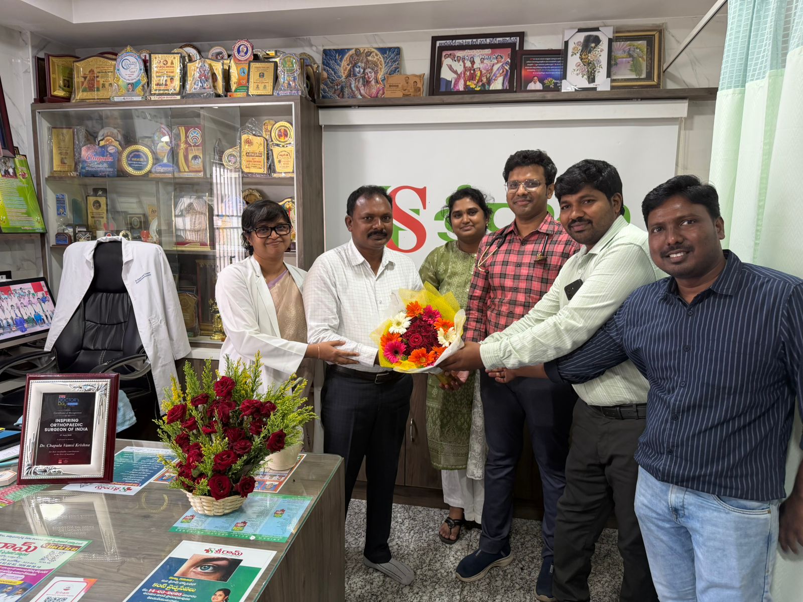 Sriram Hospital free health camp, Ongole