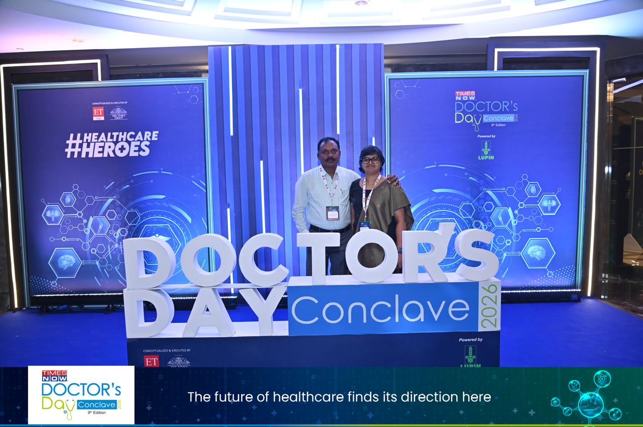 Times Now Doctor's Day Conclave 2026 and Sriram Hospital felicitation for Dr. Chapala Vamsi Krishna photo 2