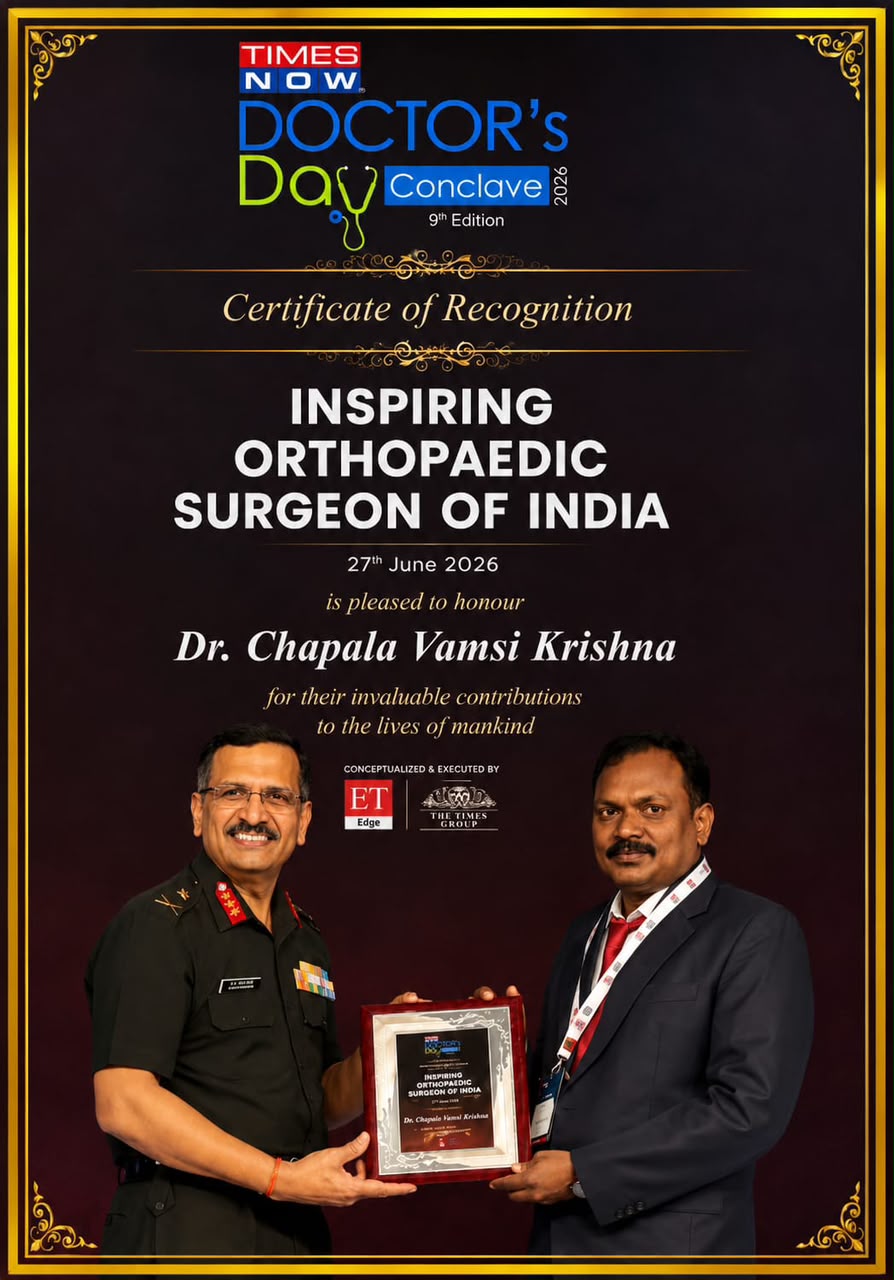 Times Now Doctor's Day Conclave 2026 and Sriram Hospital felicitation for Dr. Chapala Vamsi Krishna photo 7