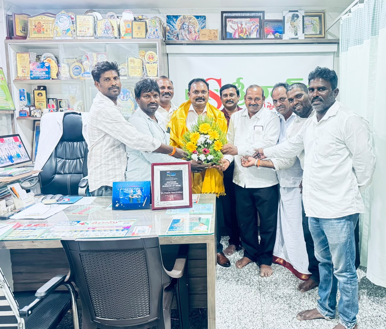 Times Now Doctor's Day Conclave 2026 and Sriram Hospital felicitation for Dr. Chapala Vamsi Krishna photo 19