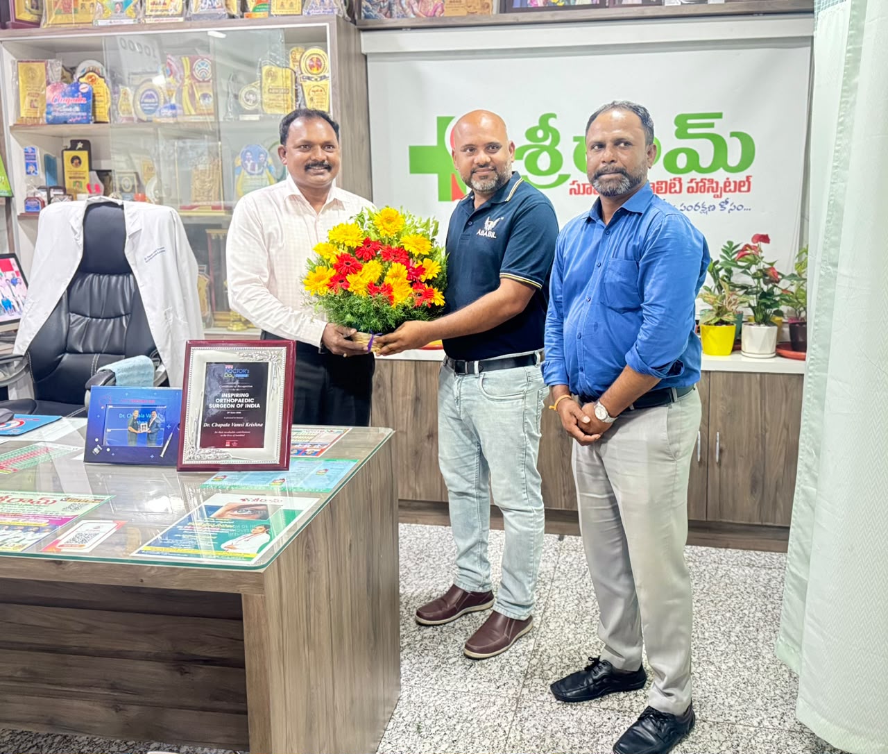 Times Now Doctor's Day Conclave 2026 and Sriram Hospital felicitation for Dr. Chapala Vamsi Krishna photo 30