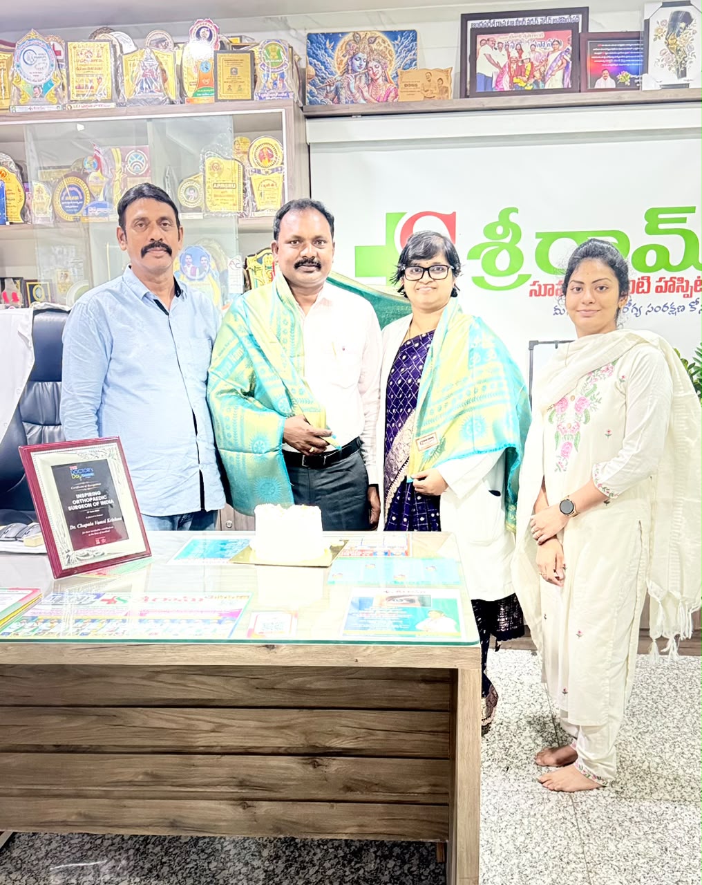Times Now Doctor's Day Conclave 2026 and Sriram Hospital felicitation for Dr. Chapala Vamsi Krishna photo 50