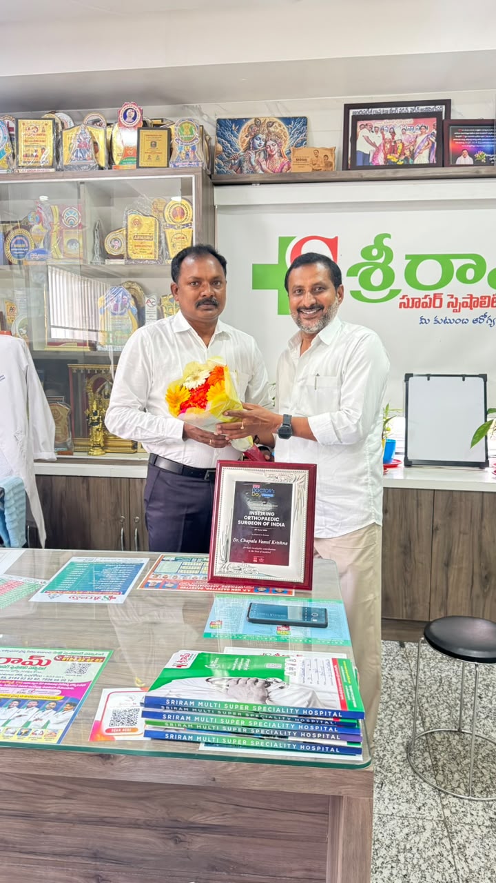 Times Now Doctor's Day Conclave 2026 and Sriram Hospital felicitation for Dr. Chapala Vamsi Krishna photo 60