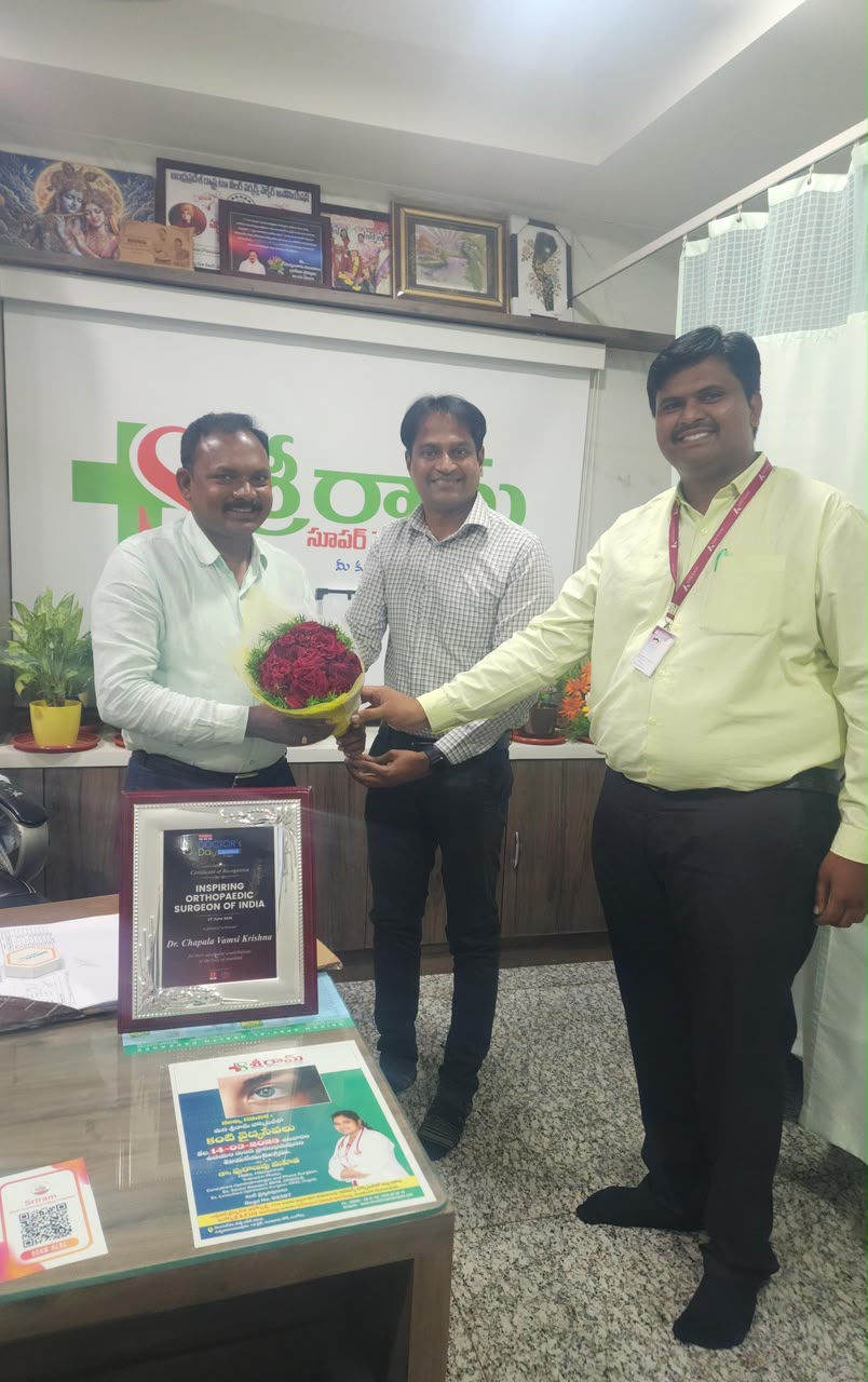 Times Now Doctor's Day Conclave 2026 and Sriram Hospital felicitation for Dr. Chapala Vamsi Krishna photo 63