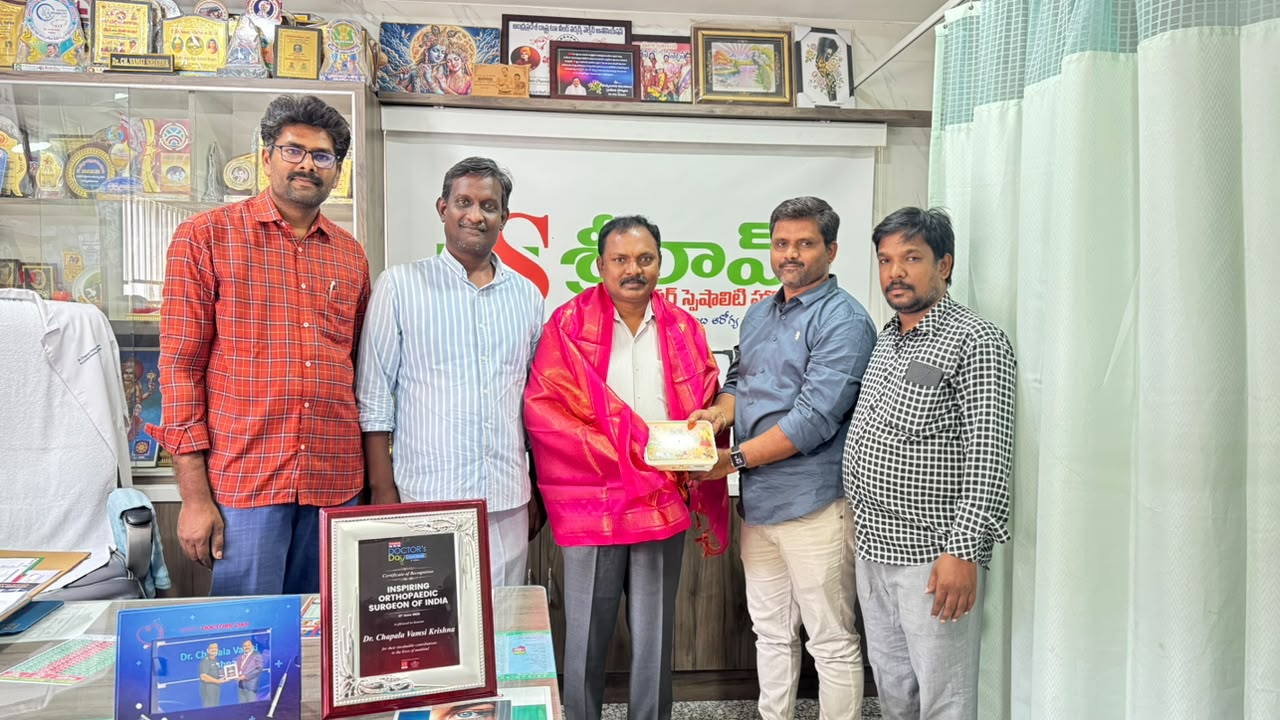 Times Now Doctor's Day Conclave 2026 and Sriram Hospital felicitation for Dr. Chapala Vamsi Krishna photo 64