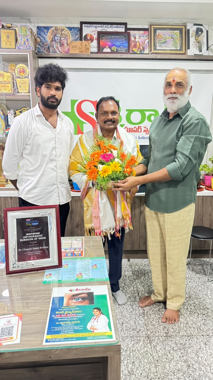 Times Now Doctor's Day Conclave 2026 and Sriram Hospital felicitation for Dr. Chapala Vamsi Krishna photo 65