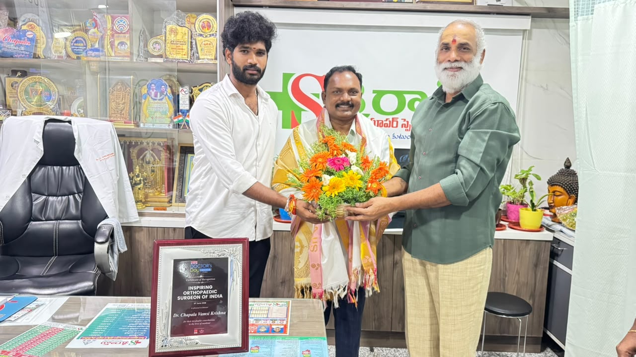 Times Now Doctor's Day Conclave 2026 and Sriram Hospital felicitation for Dr. Chapala Vamsi Krishna photo 66