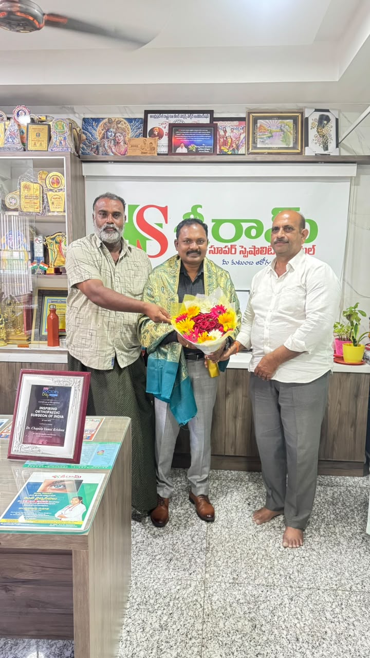 Times Now Doctor's Day Conclave 2026 and Sriram Hospital felicitation for Dr. Chapala Vamsi Krishna photo 69
