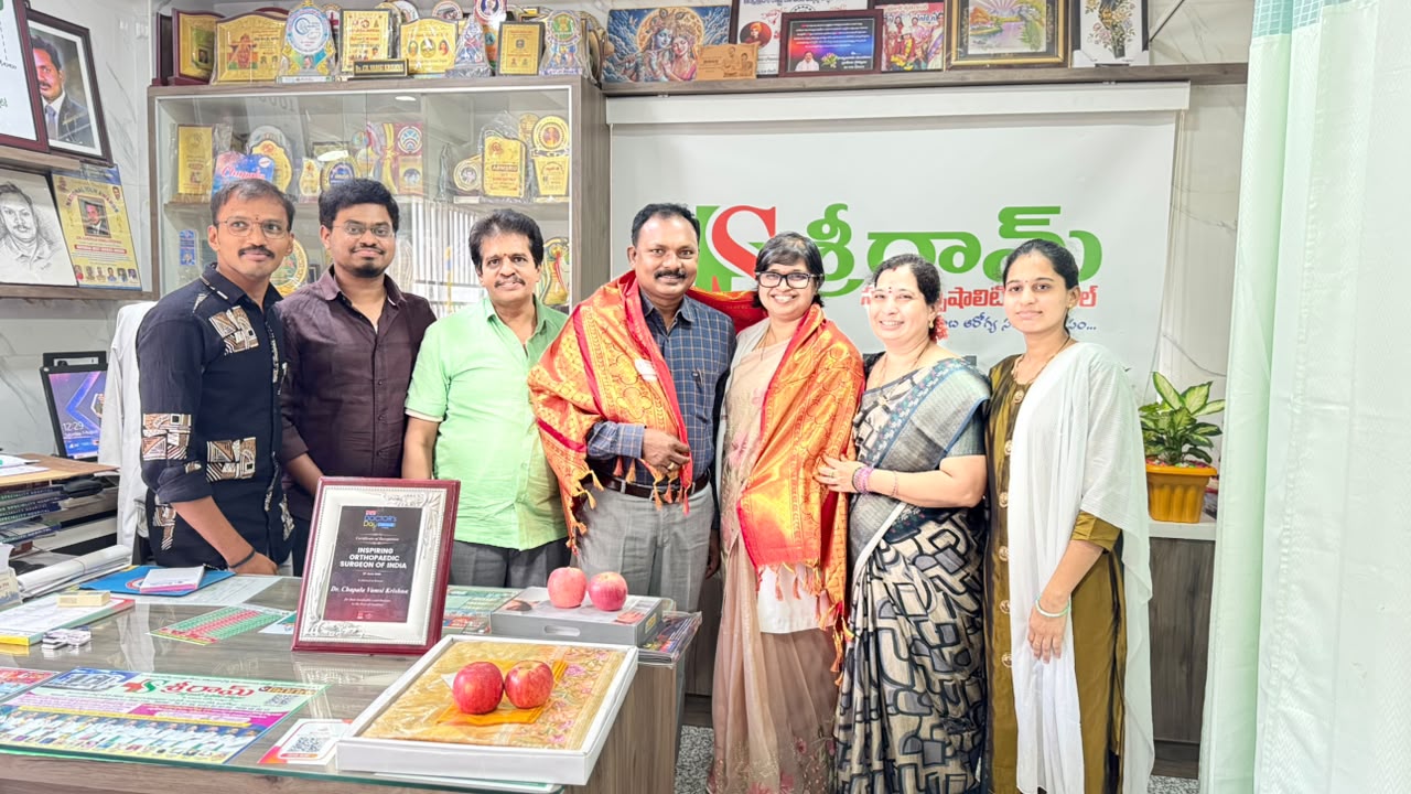 Times Now Doctor's Day Conclave 2026 and Sriram Hospital felicitation for Dr. Chapala Vamsi Krishna photo 72